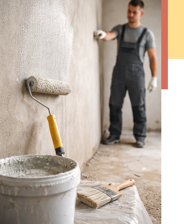 Нанесение бетоноконтакта на стены в Елабуге от 4254 руб. быстро и недорого | ОТДЕЛОЧНИК-Лбг