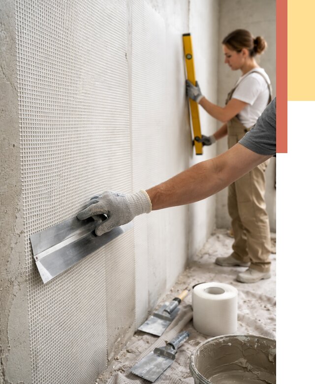 Армирование стен стеклосеткой в Елабуге от 3241 руб. под ключ | ОТДЕЛОЧНИК-Лбг