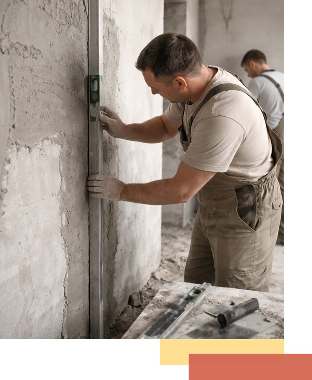 Установка штукатурных маяков в Елабуге с гарантией качества