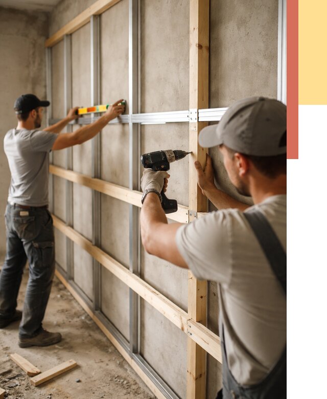 Устройство обрешетки под панели в Елабуге от 2127 руб. — монтаж под ключ | ОТДЕЛОЧНИК-Лбг