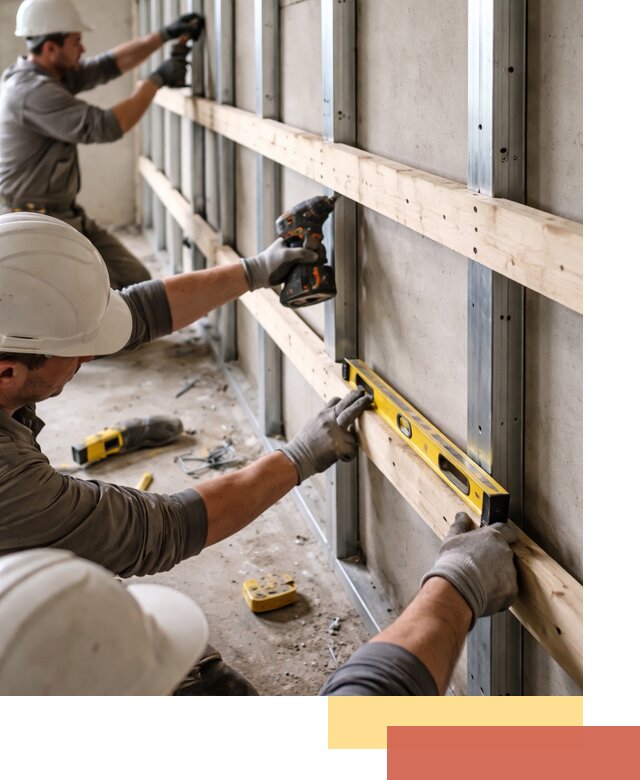 Устройство обрешетки под панели в Елабуге