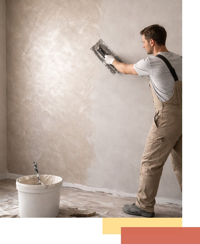 Декоративная штукатурка «Мокрый шелк» под ключ в Елабуге