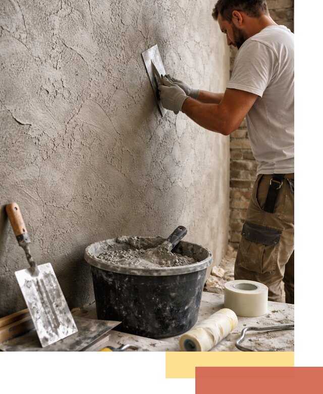 Декоративная штукатурка лофт в Елабуге — отделка стен и потолков