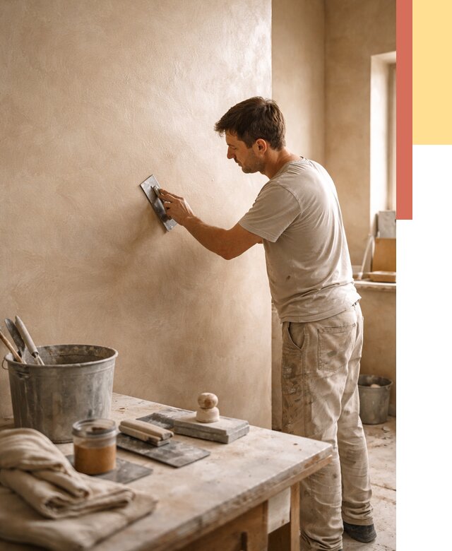 Марокканская штукатурка таделакт в Елабуге под ключ от 4254 руб. | ОТДЕЛОЧНИК-Лбг