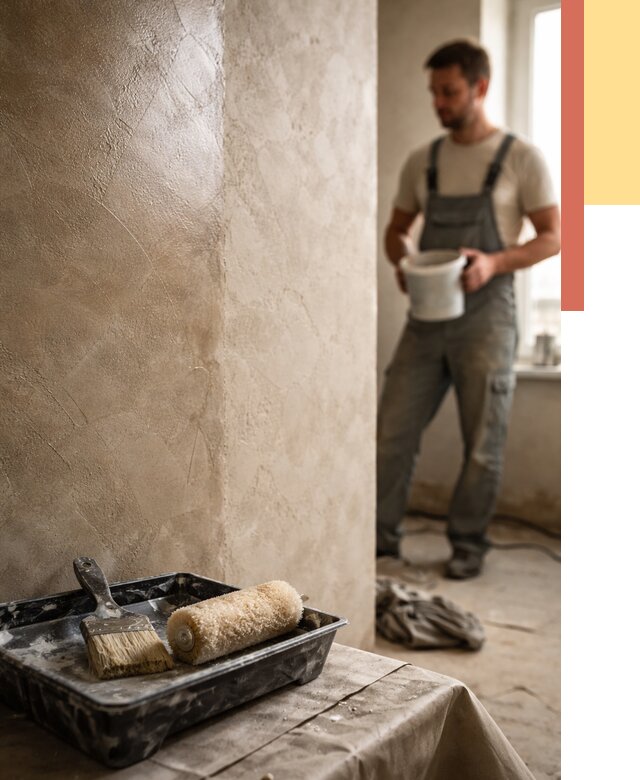 Нанесение воска на штукатурку в Елабуге от 3545 руб. | Услуги ОТДЕЛОЧНИК-Лбг