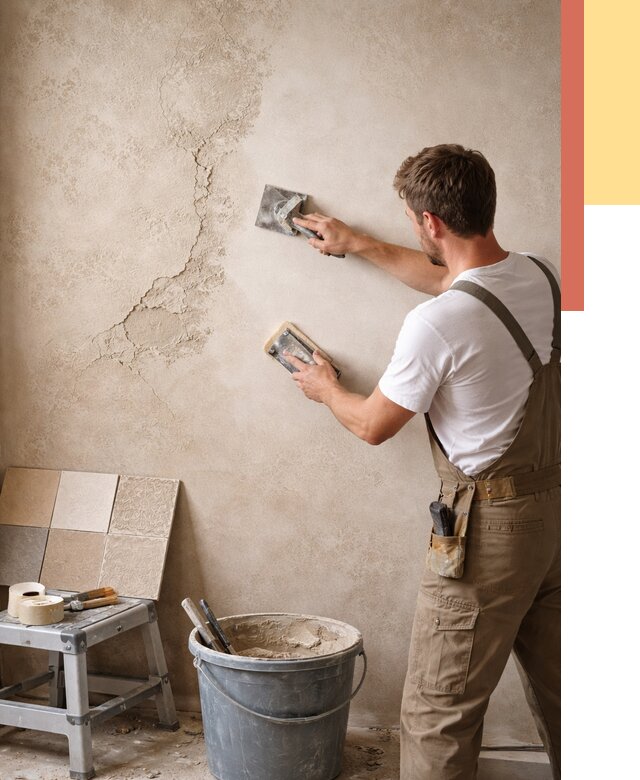 Ремонт декоративной штукатурки в Елабуге от 4558 руб. под ключ | ОТДЕЛОЧНИК-Лбг