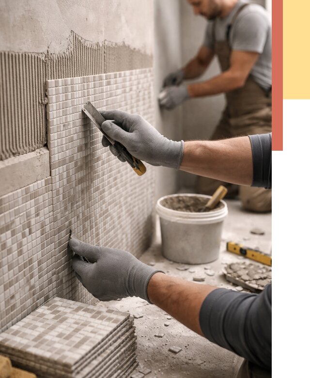 Облицовка стен мозаикой в Елабуге от 3241 руб/м2 — укладка мозаики на стены | ОТДЕЛОЧНИК-Лбг