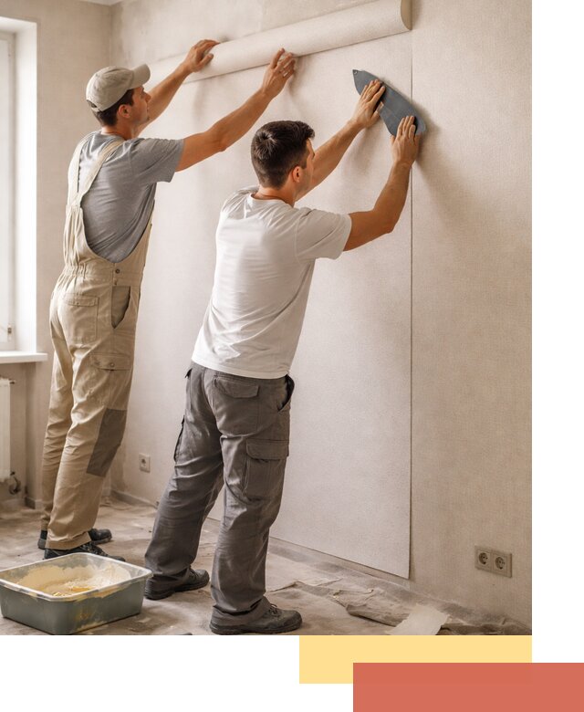 Поклейка виниловых обоев в Елабуге профессионально и качественно