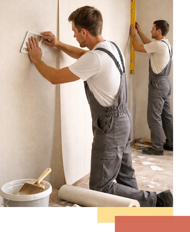 Поклейка бумажных обоев в Елабуге качественно и недорого