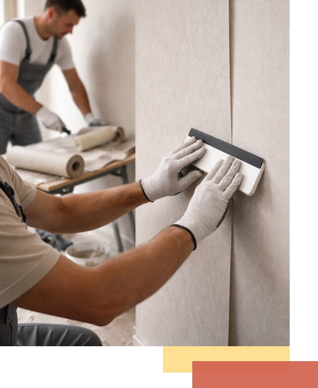 Поклейка обоев под покраску в Елабуге профессионально и быстро