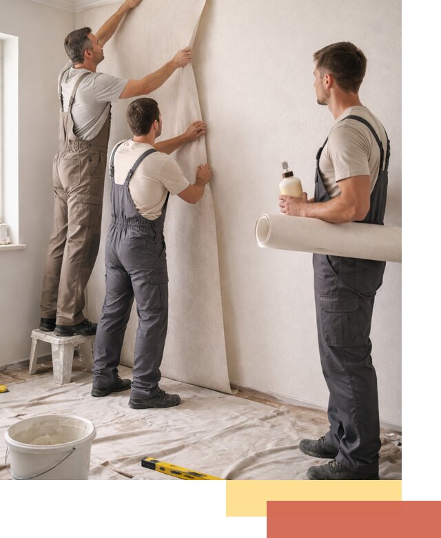 Оклейка стен обоями в Елабуге — качественно и профессионально