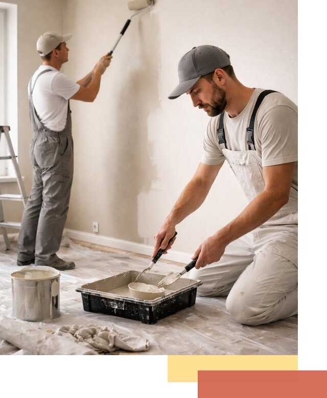 Покраска стен в квартире в Елабуге — профессионально и аккуратно