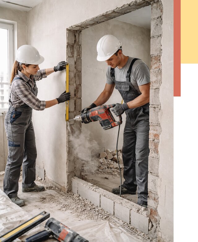 Создание проемов в стенах в Елабуге от 6583 руб. — алмазная резка и расширение | ОТДЕЛОЧНИК-Лбг