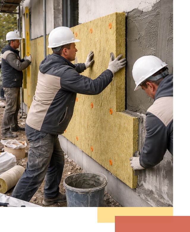 Утепление стен минватой в Елабуге — тепло и звукоизоляция