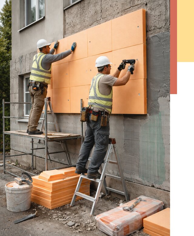 Утепление стен пеноплексом в Елабуге от 1874 руб./м2 — быстро и недорого | ОТДЕЛОЧНИК-Лбг