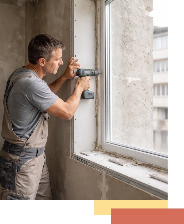 Монтаж гипсокартонных откосов в Елабуге под ключ