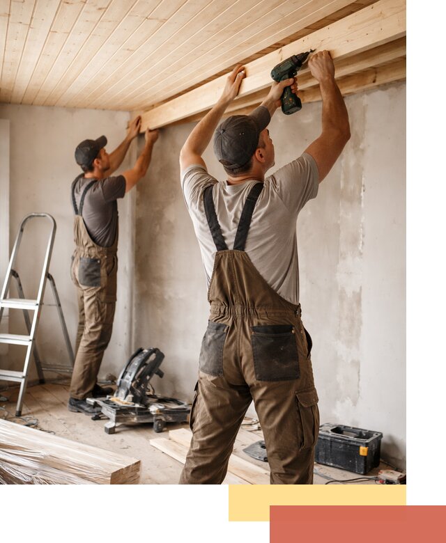 Монтаж потолка из вагонки в Елабуге профессионально и аккуратно