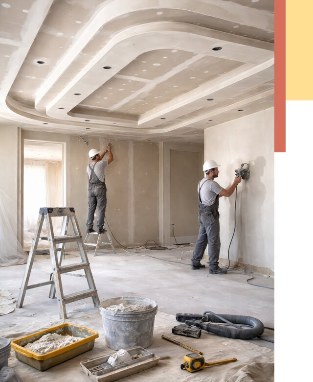 Многоуровневый потолок из гипсокартона в Елабуге от 760 руб. под ключ | ОТДЕЛОЧНИК-Лбг