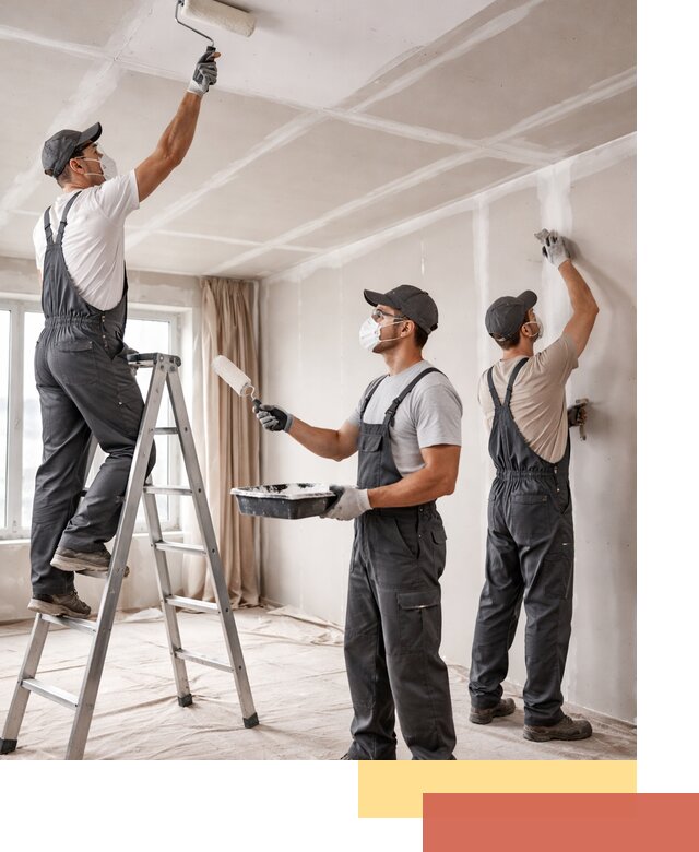 Покраска потолка из гипсокартона в Елабуге качественно и недорого