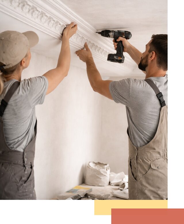 Профессиональный монтаж лепнины на потолок в Елабуге